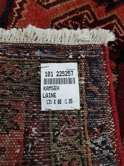 Tapis d'Iran KAMSEH en laine points noués...