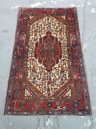 Tapis d'Iran ASSANANAD en laine points noués...