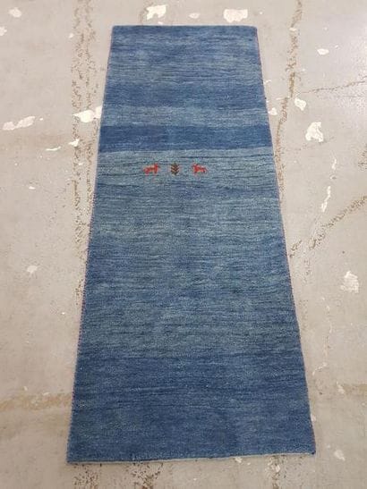 Tapis d'Iran GABBEH en laine points noués...