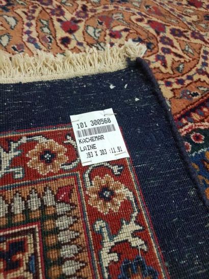 Tapis d'Iran KACHEMAR en laine points noués...