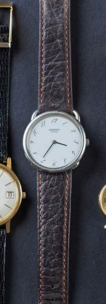 HERMES
Montre bracelet, en acier, modèle...