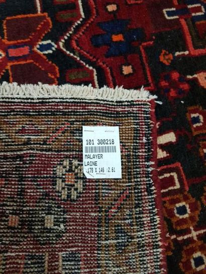 Tapis d'Iran MALAYER en laine points noués...