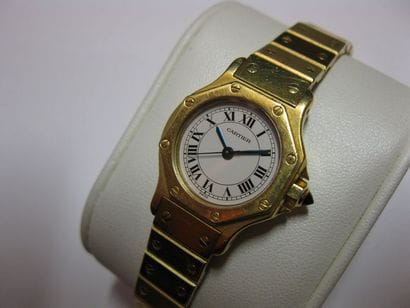 CARTIER SANTOS
Montre bracelet de dame en...