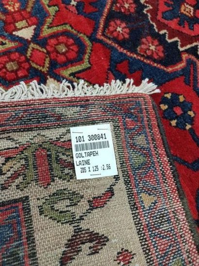 Tapis d'Iran GOLTAPEH en laine points noués...