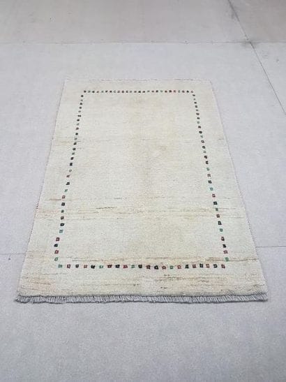 Tapis d'Iran GABBEH en laine points noués...