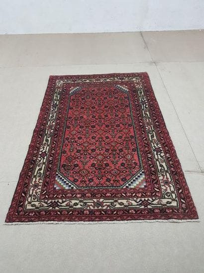 Tapis d'Iran HOSSIENABAD en laine points...