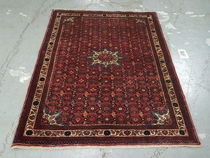 Tapis d'Iran HOSSIENABAD en laine points...