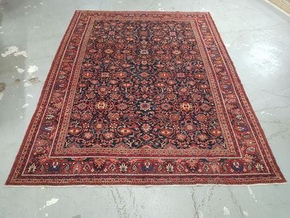 Tapis d'Iran MALAYER en laine points noués...