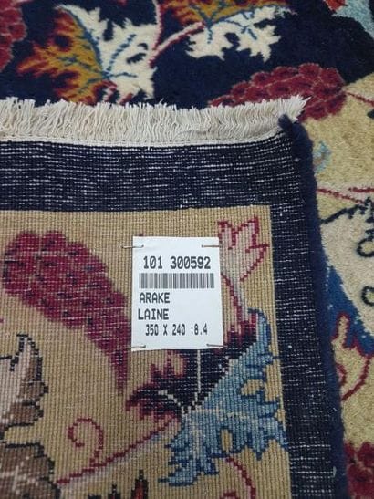 Tapis d'Iran ARAKE en laine points noués...