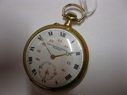 Montre de poche signée 