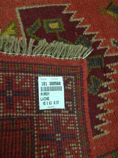 Tapis d'Iran KORDY en laine points noués...
