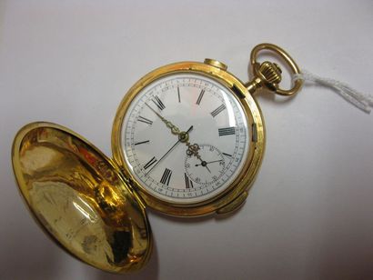 Montre de poche à sonnerie, répétition des...