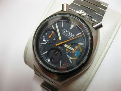 CITIZEN Vers 1975
Montre bracelet chronographe,...