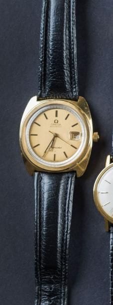 OMEGA SEAMASTER
Montre bracelet en plaqué...