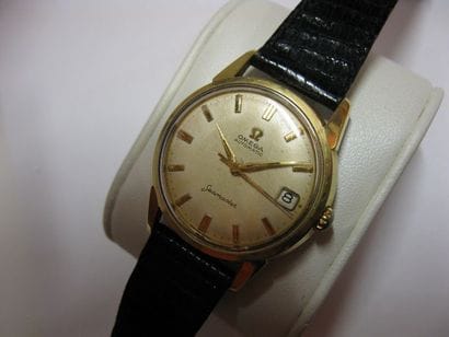 OMEGA SEAMASTER
Montre bracelet en plaqué...