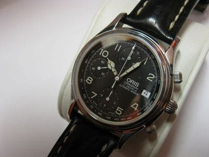 ORIS
Chronographe bracelet, boîtier rond...