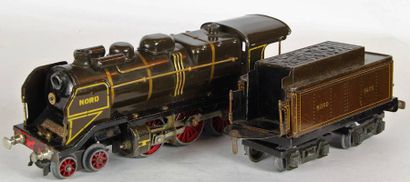 JEP
Locomotive et tender 