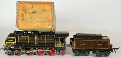 JEP
Locomotive et tender 