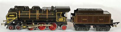 JEP
Locomotive et tender 
