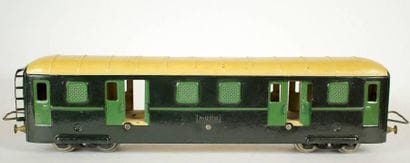 JEP
Voiture surbaissée à bagages verte et...