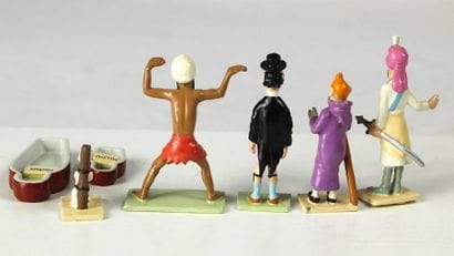 TINTIN - Les cigares du Pharaon. Coffret...