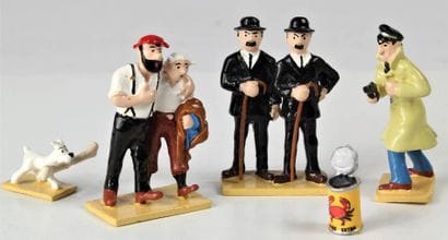 TINTIN - Le Crabe aux Pinces d'Or. Coffret...