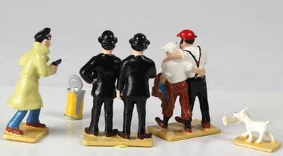 TINTIN - Le Crabe aux Pinces d'Or. Coffret...