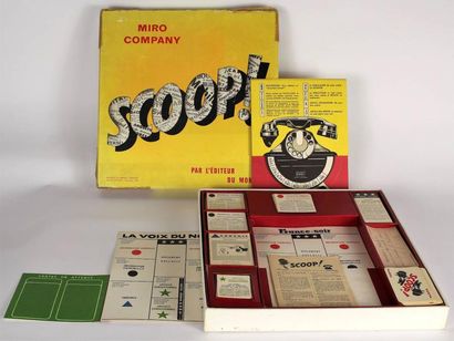 SCOOP - Jeu de Société. MIRO Company. Copyright...