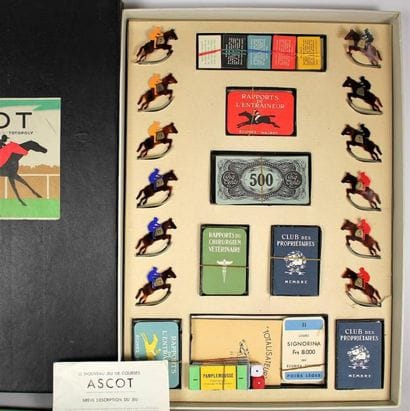 ASCOT - Jeu de Société. MIRO Company. Licence...