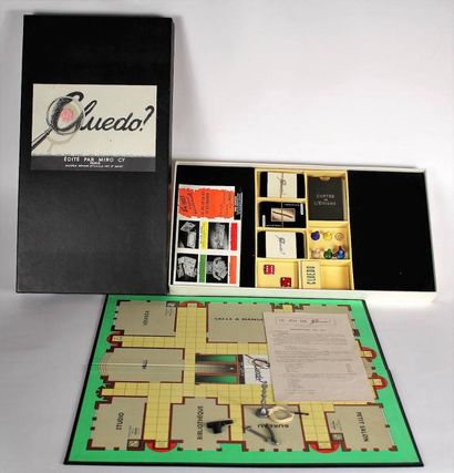 CLUEDO - Jeu de Société. MIRO Company. Notice...