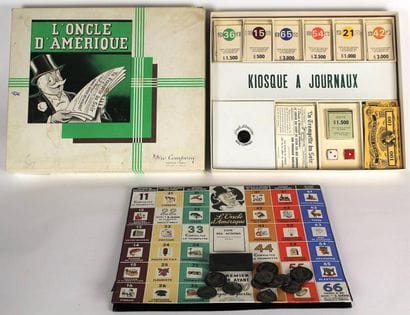 L'ONCLE D'AMERIQUE - Jeu de Société. Fabriqué...