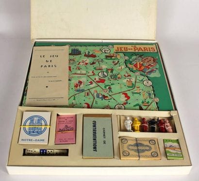 LE JEU DE PARIS - Jeu de Société. Fabriqué...