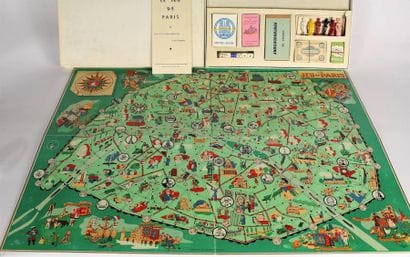 LE JEU DE PARIS - Jeu de Société. Fabriqué...