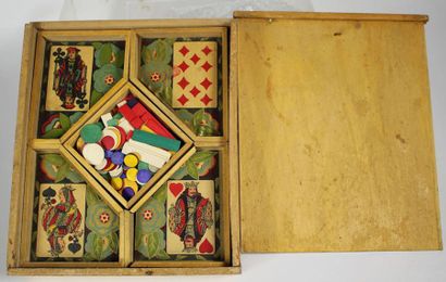 Jeu de société - Nain Jaune. Pions.
Vendu...