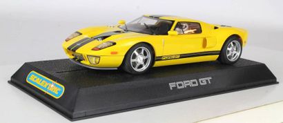 SCALEXTRIX
Voiture Ford GT jaune. Boîte plastique.
Vendu...