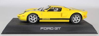 SCALEXTRIX
Voiture Ford GT jaune. Boîte plastique.
Vendu...