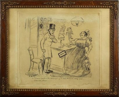 WILLETTE Adolphe Léon (1857 - 1926)
Dessin...