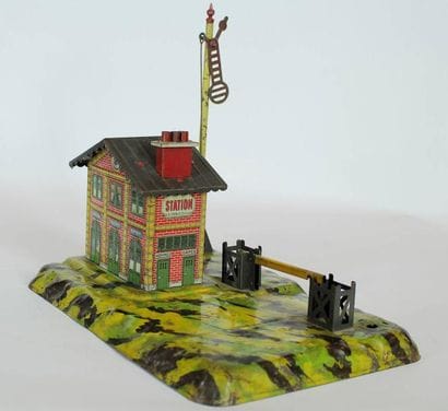 CR (Charles ROSSIGNOL)
Gare (toît gris) tôle...