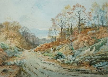 GIDE Hippolyte Jean Adam, 1852-1921 Chemin...