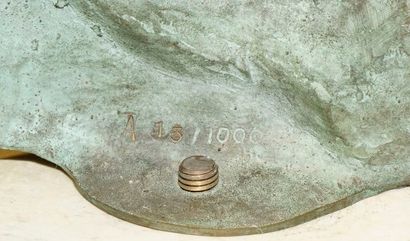 MITORAJ Igor, 1944-2014 Persée, torse bronze...