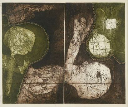 DACOS Guy-Henri, 1940-2012 Figures, 1970...