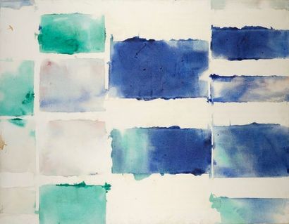 KALLOS Paul, 1928-2001 Sans titre, 1982 peinture...