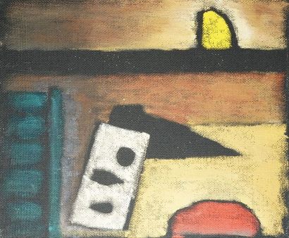 PARESSANT Jules1917-2001 Vision oblique N°8,...