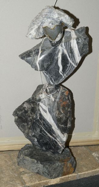 VARGAS Iris, XX-XXIe siècles Colombine sculpture...