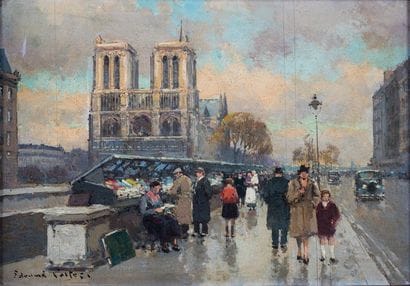 CORTES Édouard, 1882-1969 Notre Dame de Paris...