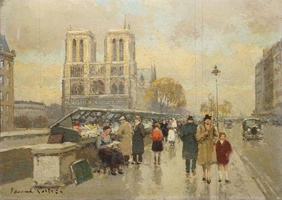 CORTES Édouard, 1882-1969 Notre Dame de Paris...