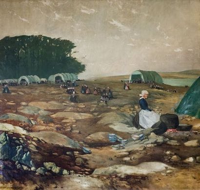 GUERIN Ernest, 1887-1952 Pardon de Sainte-Anne-la-Palud,...