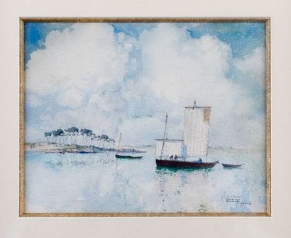 GUÉRIN Ernest, 1887-1952 Un sinagot Morbihan,...