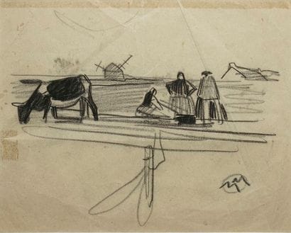 MÉHEUT Mathurin, 1882-1958 Trois bretonnes...