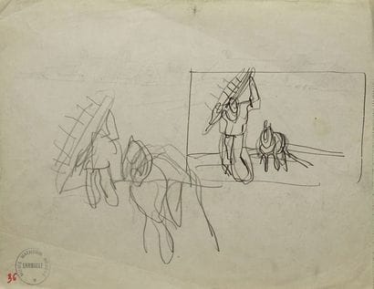 MÉHEUT Mathurin, 1882-1958 Hameau breton...